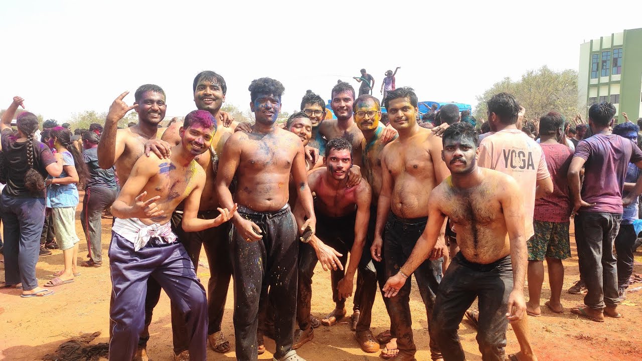 Holi celebration at NITT 