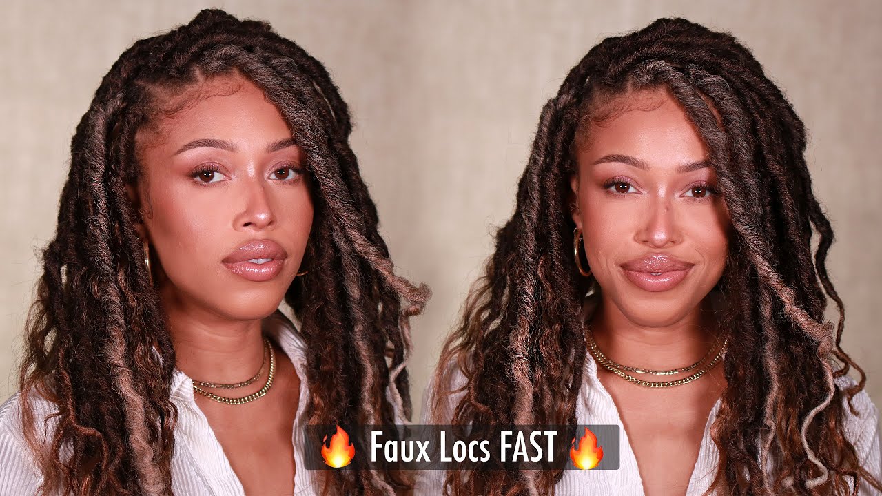 Boho Locs 🤩 - Iced Latte Mermaid Locs | Jaleesa