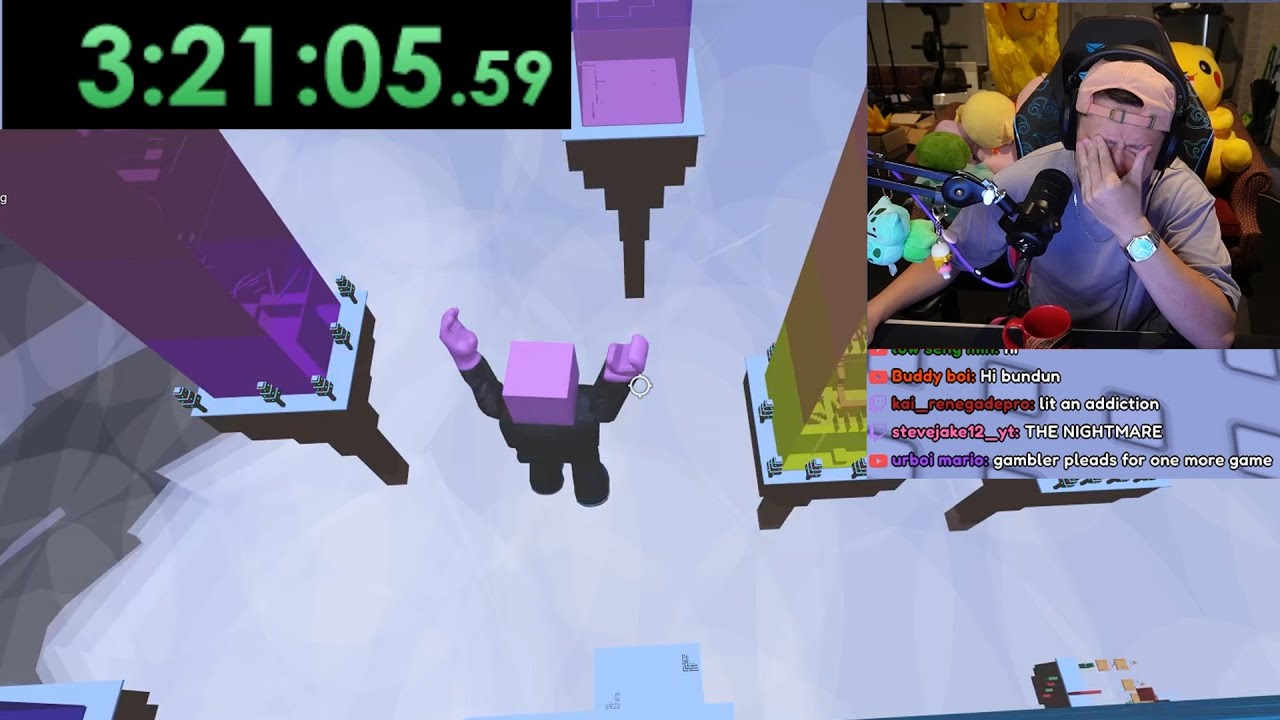 Beating a HARD TOWER in Roblox EToH... it broke me 😭 (Day 2)