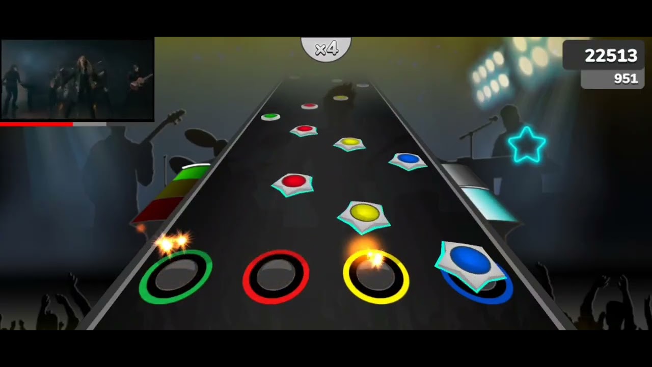 Tenochtitlán - Edu Falaschi 50.923 pts (médio) guitar flash mobile.