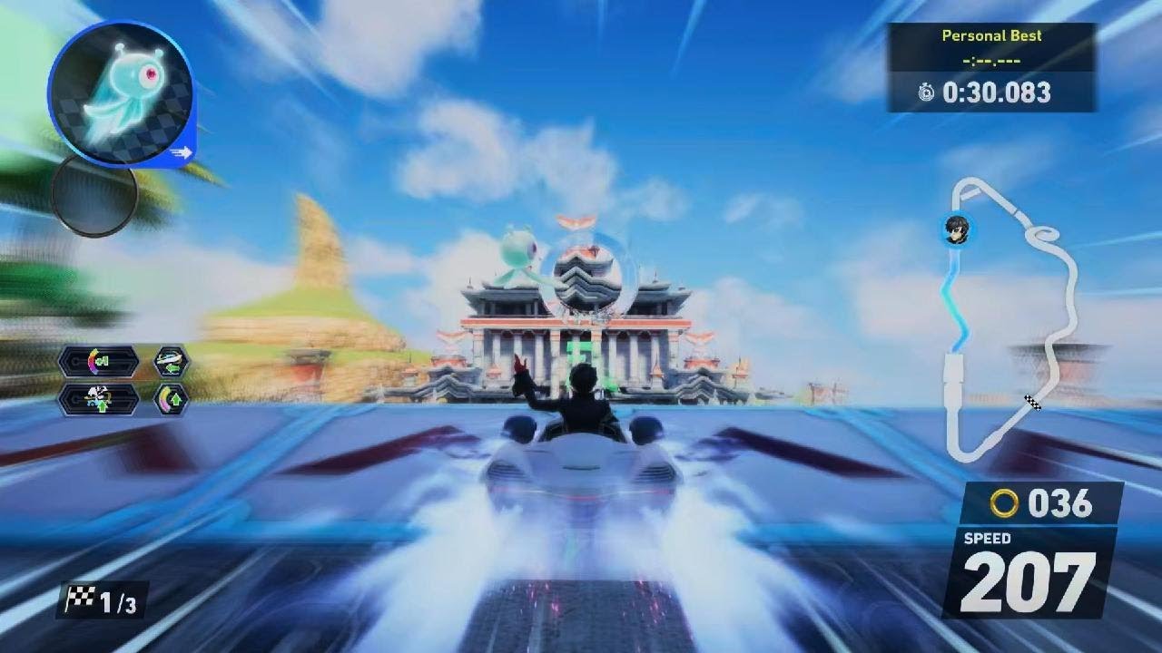 Sonic Racing: CrossWorlds Ocean View Speedrun with Joker
