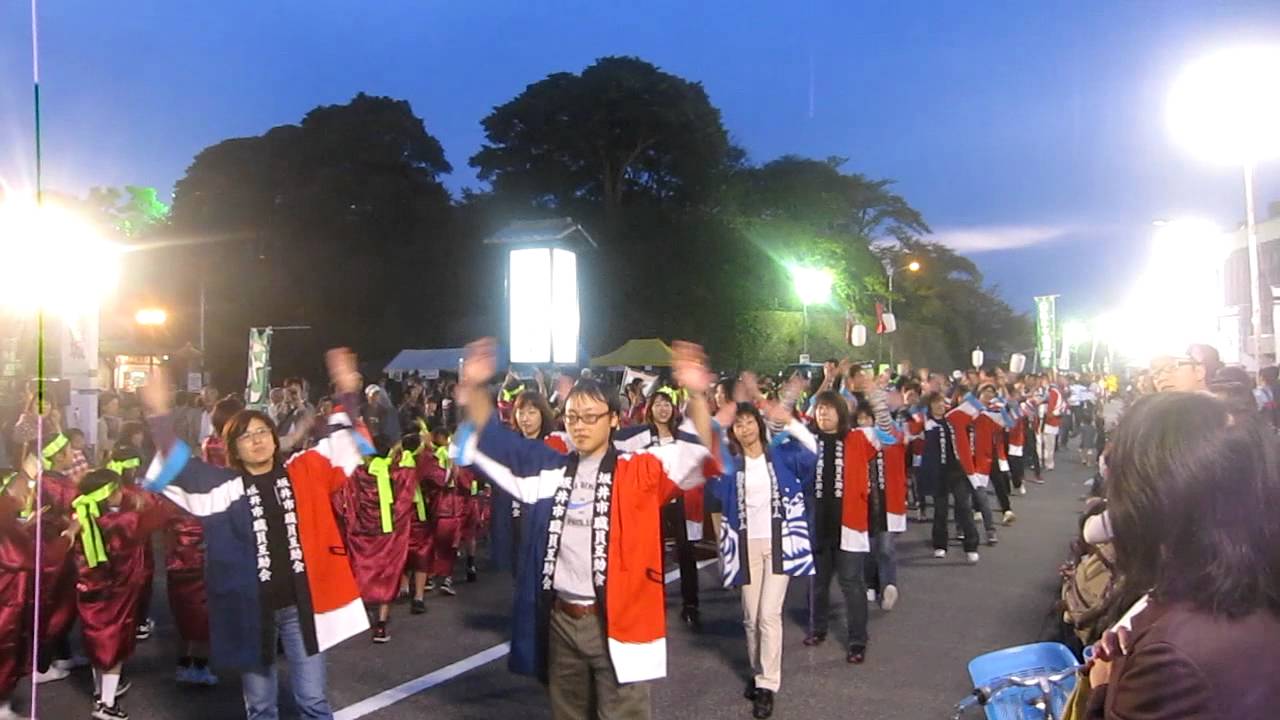 2011/10/9　丸岡古城まつり　「丸岡音頭ニューバージョン」　総踊り
