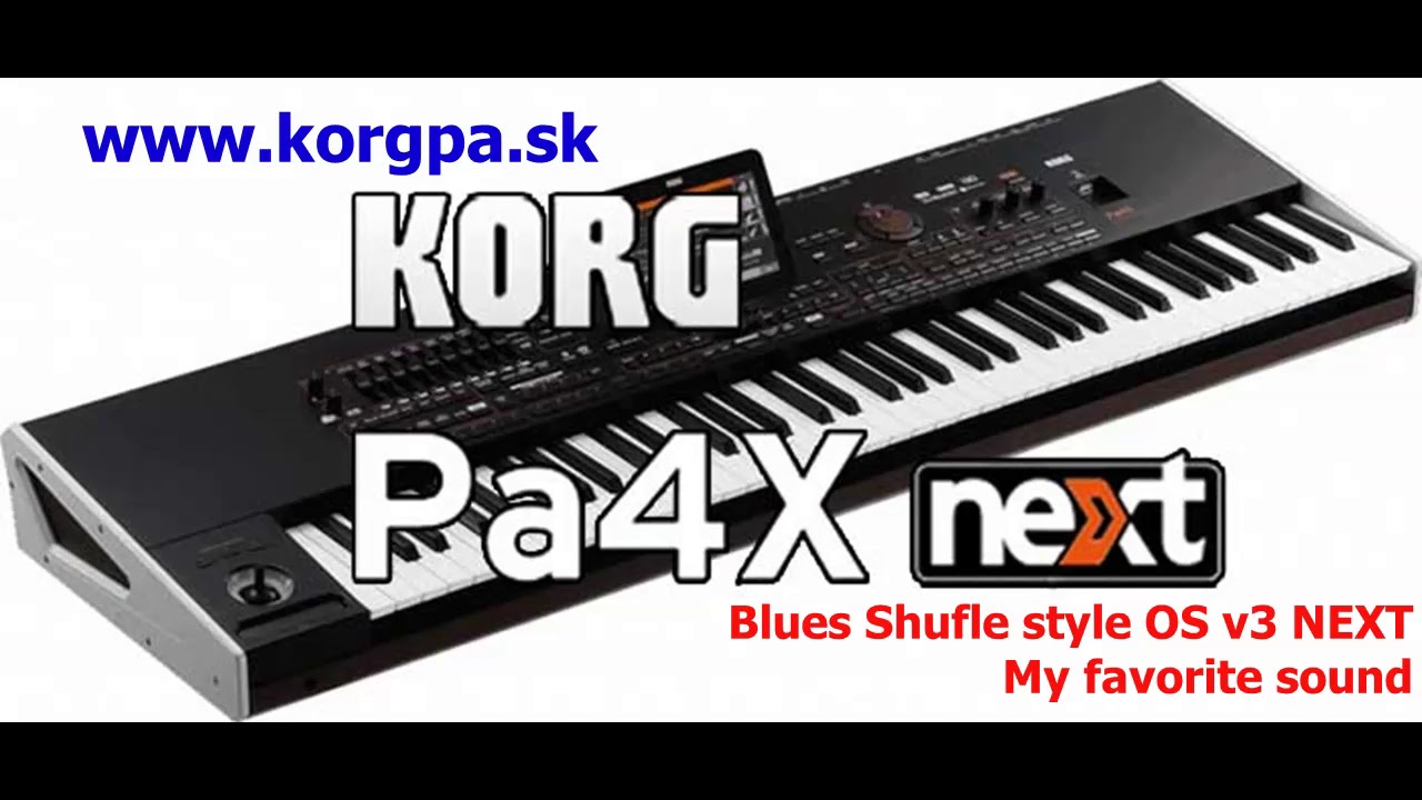 Korg Pa4X v3 next new style DEMO 1