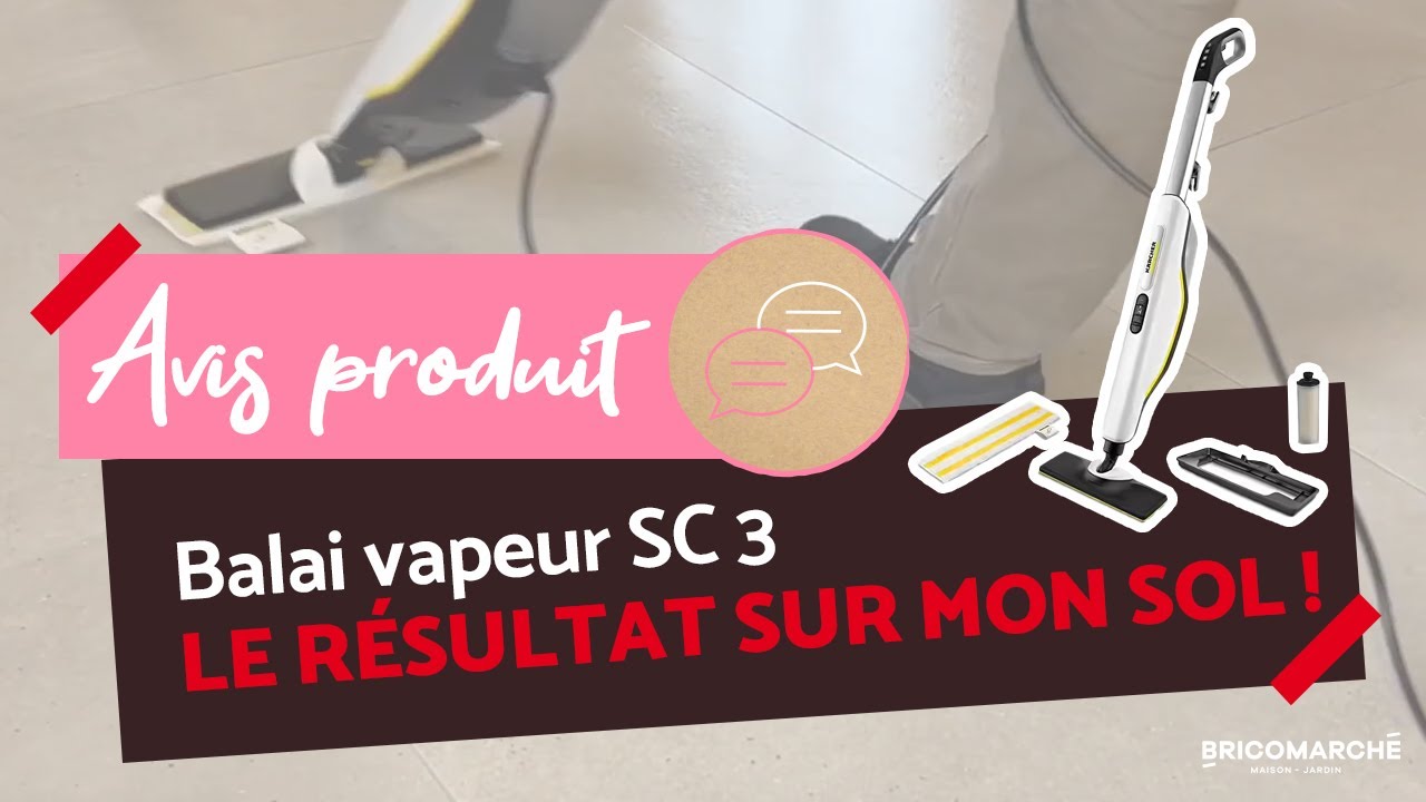 Balai vapeur K&auml;rcher : Compatible sur tous les sols ? | Bricomarch&eacute;