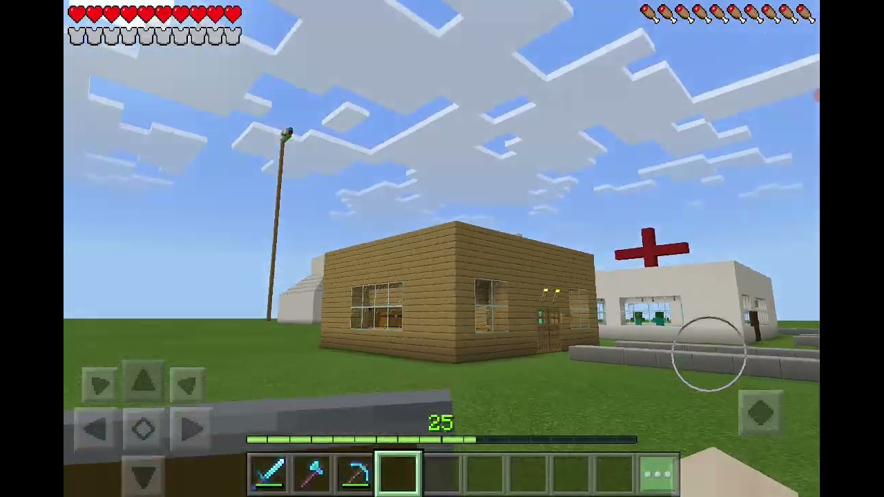 Bugün minecrafıtta elədəyəm şeherde oynadıq😎-minecraft