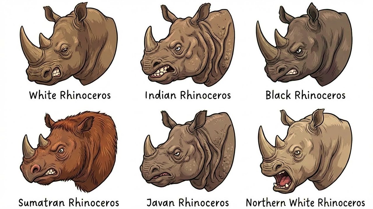 Every Rhino Explained in 7 Minutes
