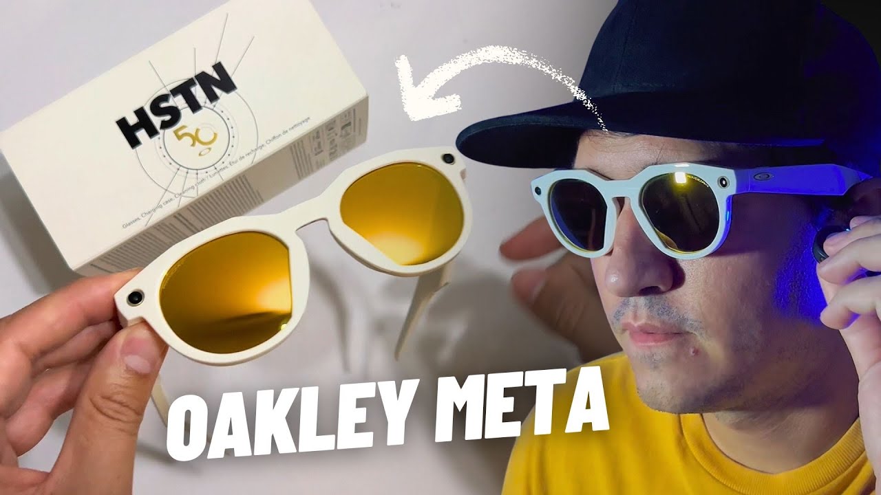 OAKLEY META HSTN COM IA e CÂMERA 3K | O NOVO ÓCULOS INTELIGENTE DA OAKLEY e META