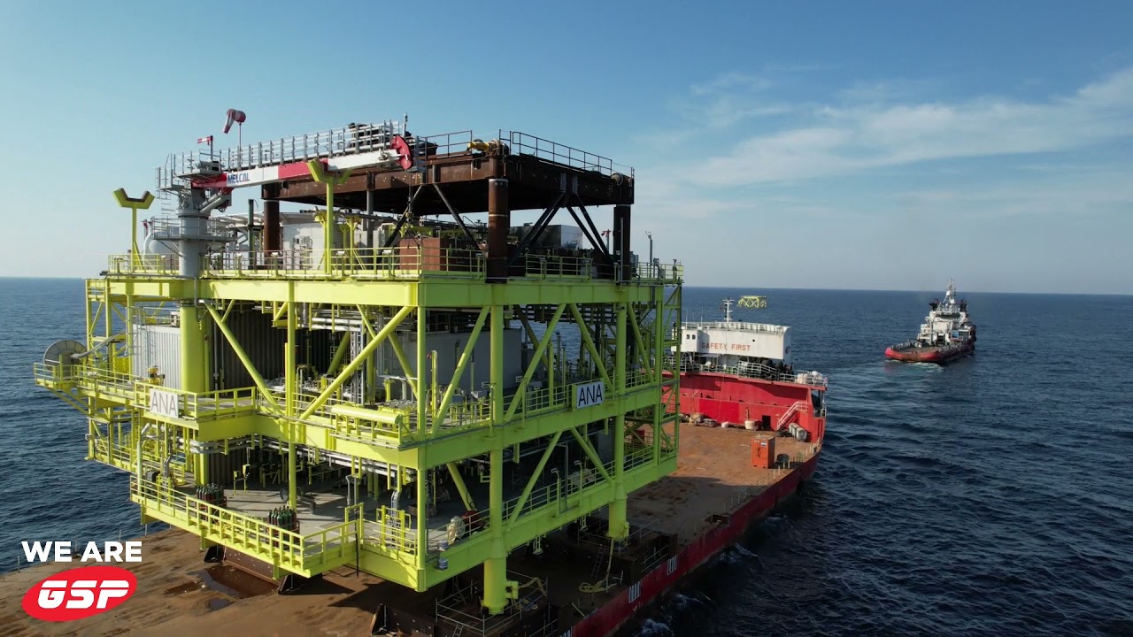 ANA Topside - Offshore Black Sea - Transport & Installation