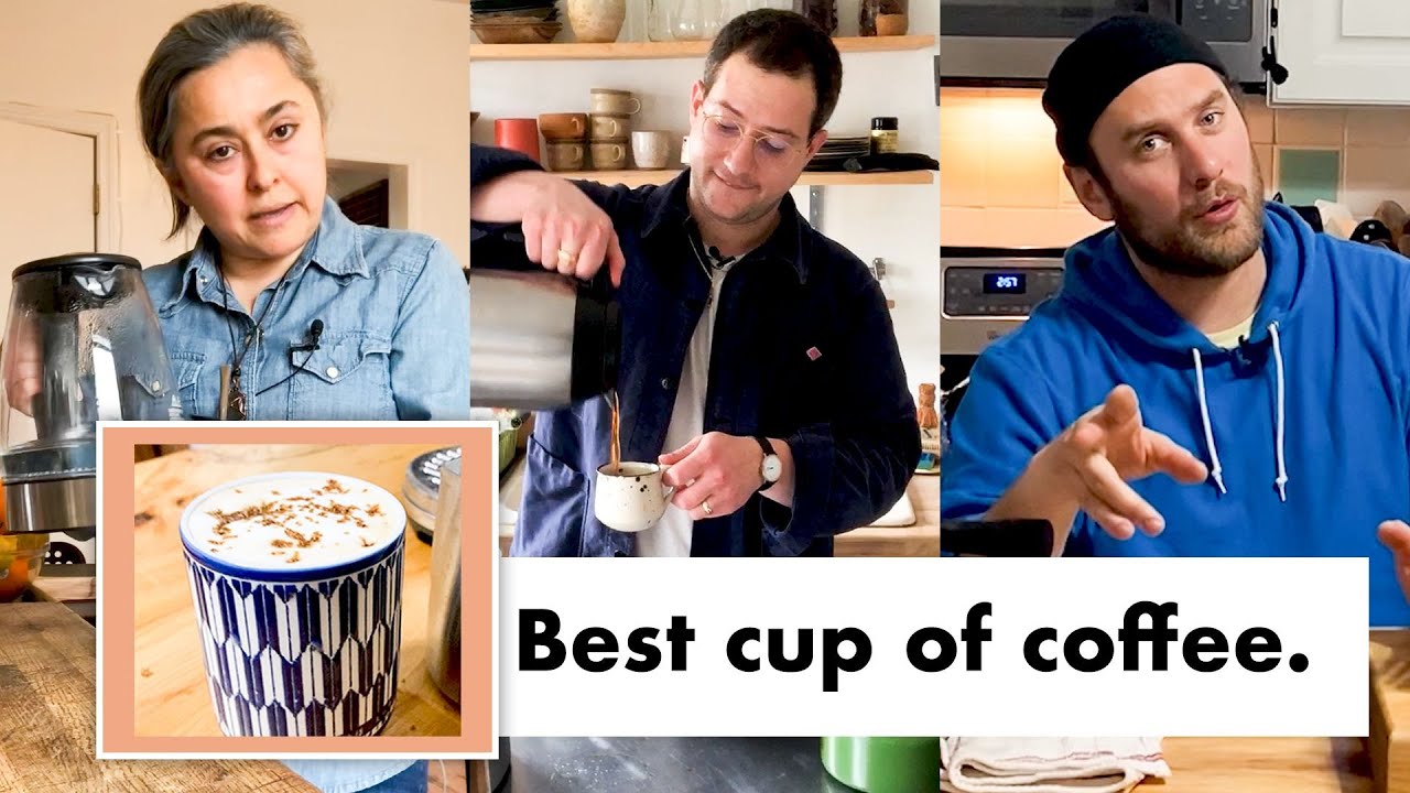 Pro Chefs Make Their Favorite Coffee | Test Kitchen Talks @ Home | Bon Appétit