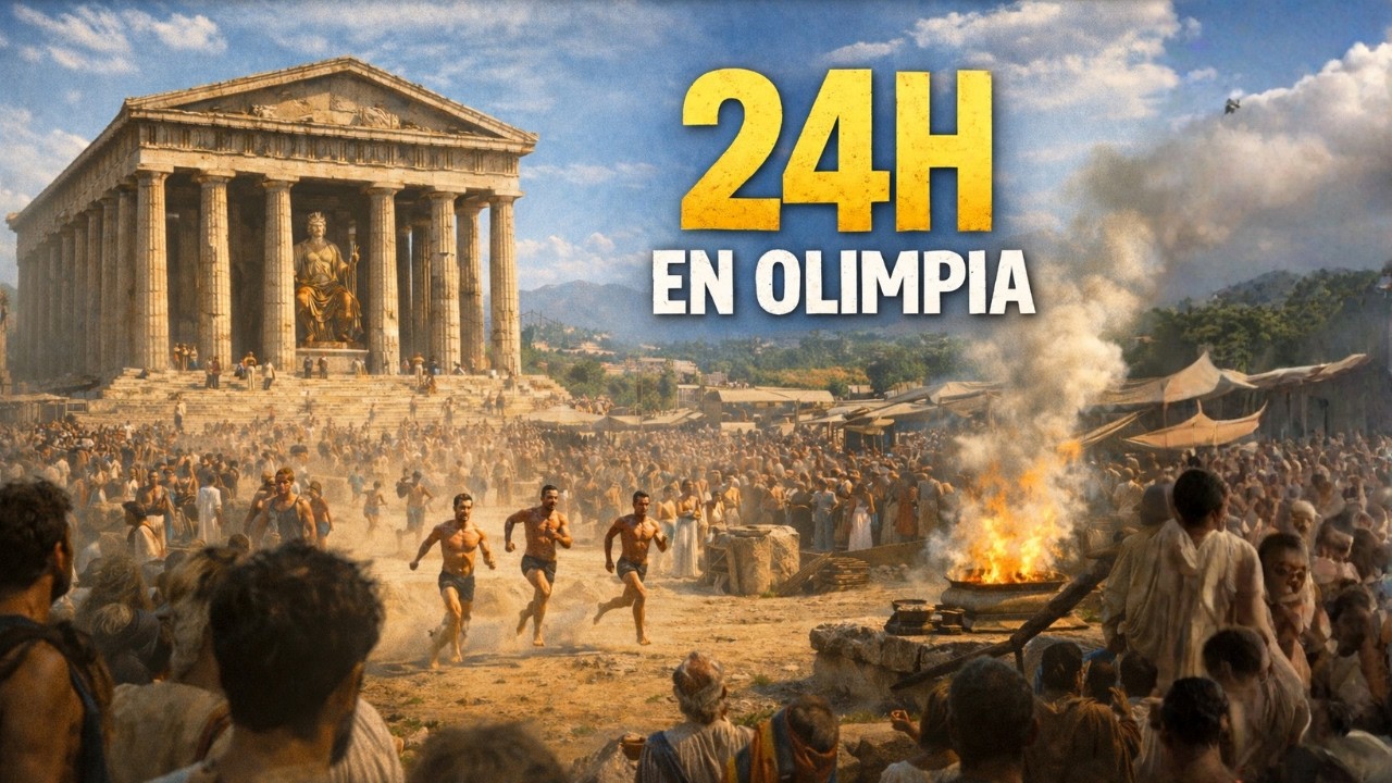 Experimenta la vida cerca del Templo de Zeus en Olimpia hace 2400 años 24 horas en la antigua Grecia