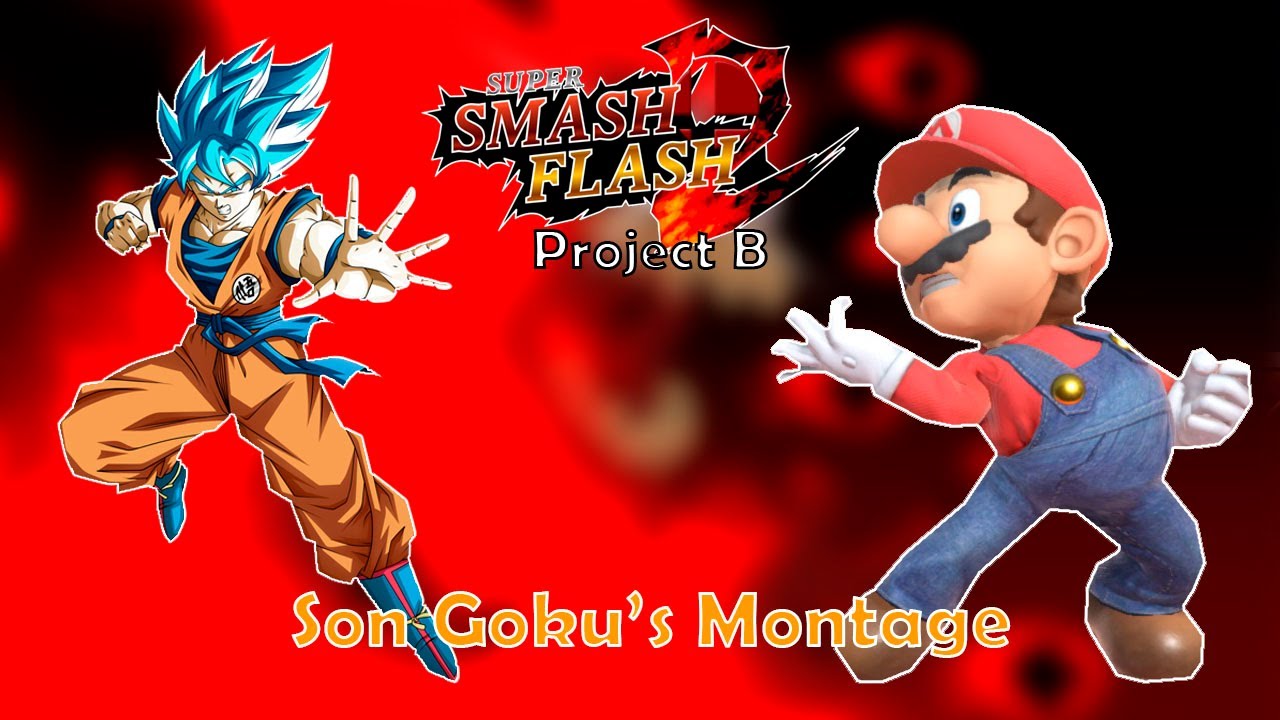 SSF2 Project B Patch 9: Son Goku's Montage (SSFU Version)