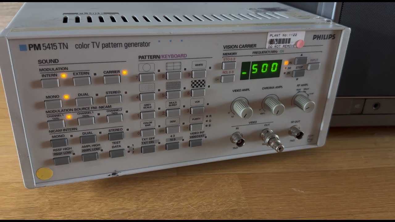 Philips PM5415 TN pattern generator