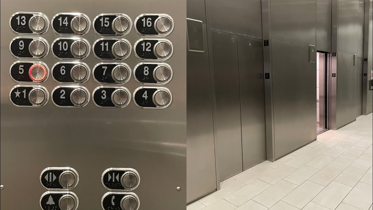 Haughton/Schindler Traction Elevators @ Edison Plaza - Toledo, OH.