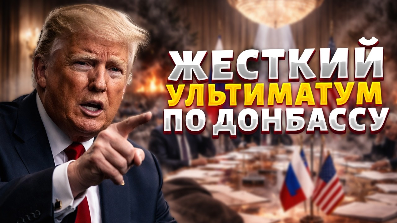 ЭКСТРЕННО! Переговоры по Украине СОРВАНЫ. Трамп ВЫДВИНУЛ УЛЬТИМАТУМ по Донбассу: важные ПОДРОБНОСТИ