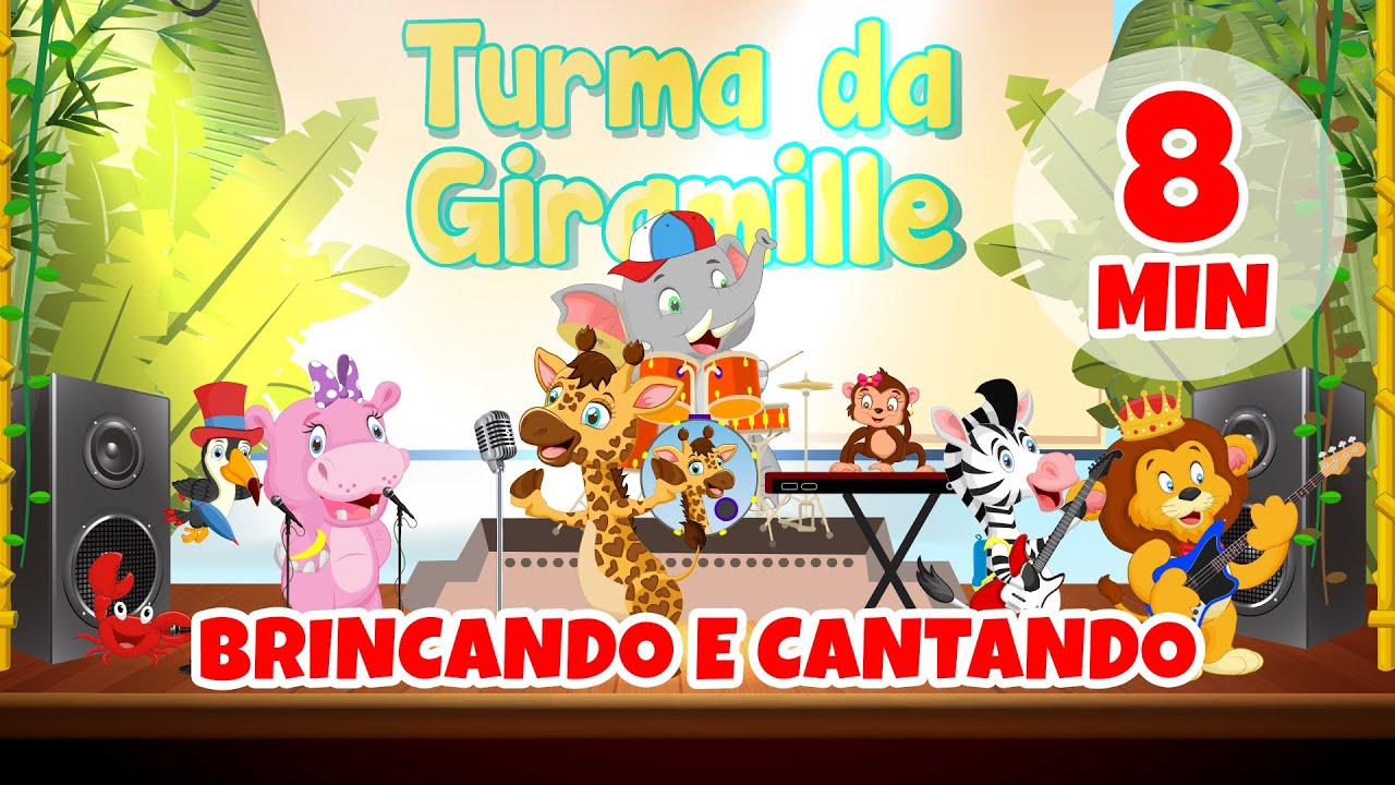 Brincando e Cantando - 9 min de Diversão e Educação com a Mille