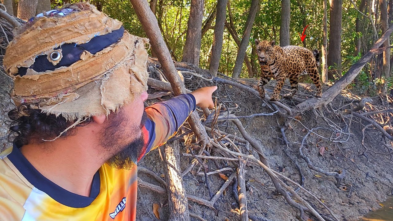FOI UM SUFOCO PRA ELE!! CHEGOU BRAVA ROSNANDO E JÁ PULOU DO BARRANCO ...pescaria.