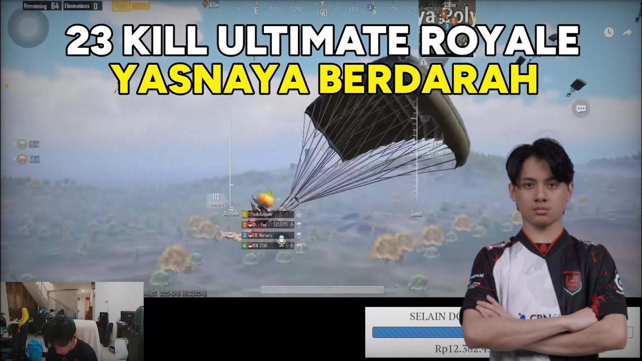 23 KILL UR ☠️ GILA NIH ORANG MAU TURNAMENT PMGC 2025 OPTIMIS JUARA DUNIA | AE ROSEMARY PUBG MOBILE
