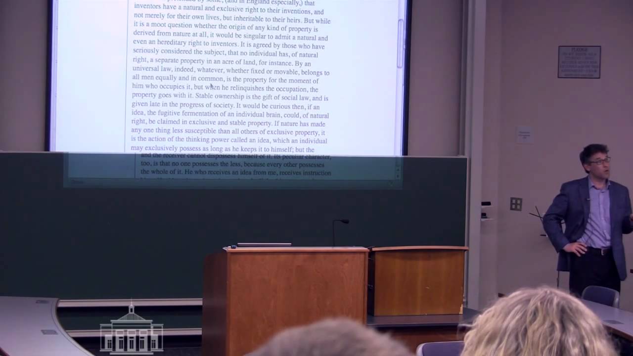 Professor Chris Sprigman Discusses Intellectual Property Law