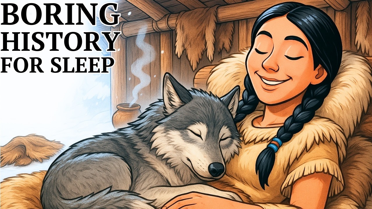 How Native Americans Sleep in Longhouses Without Freezing to Death | 2 Hours of Relaxing History