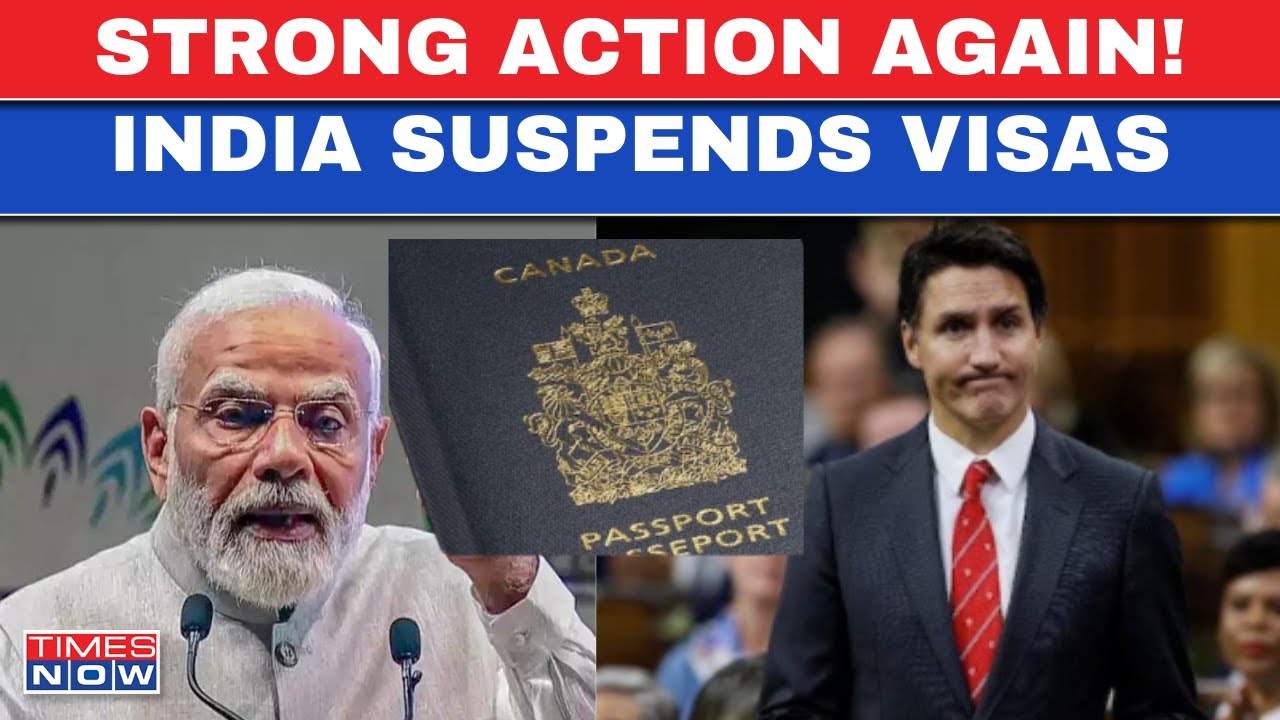 India Canada Tension News live | Visa Services For Canadians Suspended | Khalistan | Najjar