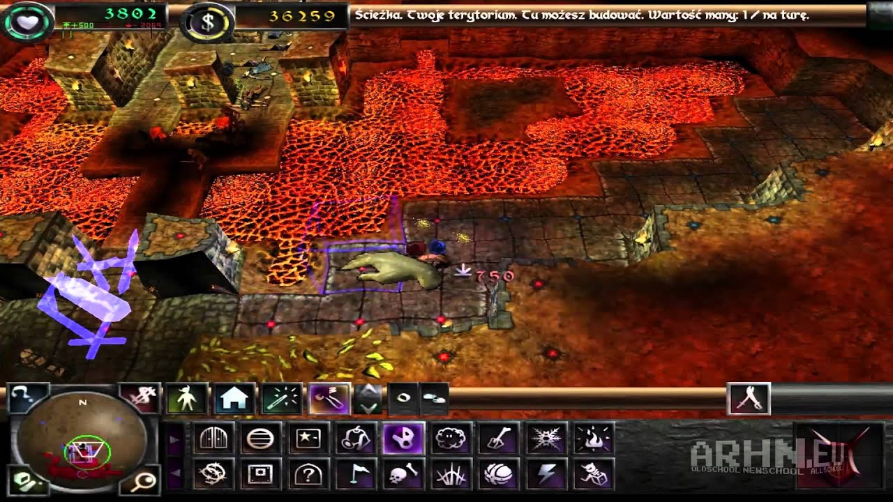 Let's Play - Dungeon Keeper 2 Special: Dark Archon vs Qzak (Potyczka)