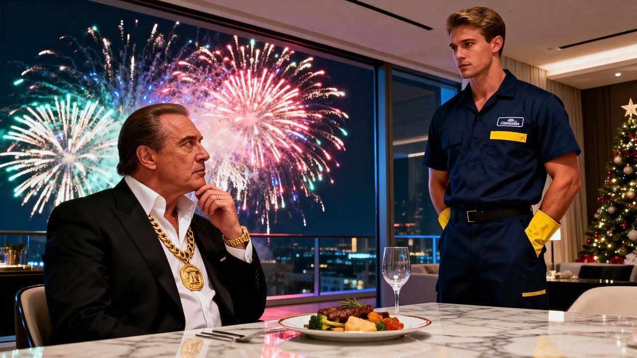 Gay Mafia Boss Spent Christmas Alone… Until His Janitor Said, “Come Have Dinner at My Place