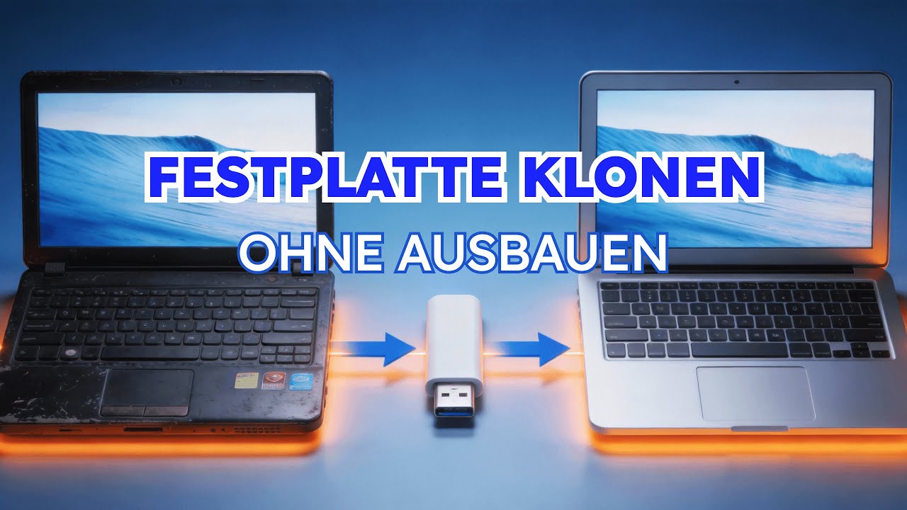 Festplatte klonen - ALLE Daten sicher und einfach übertragen!