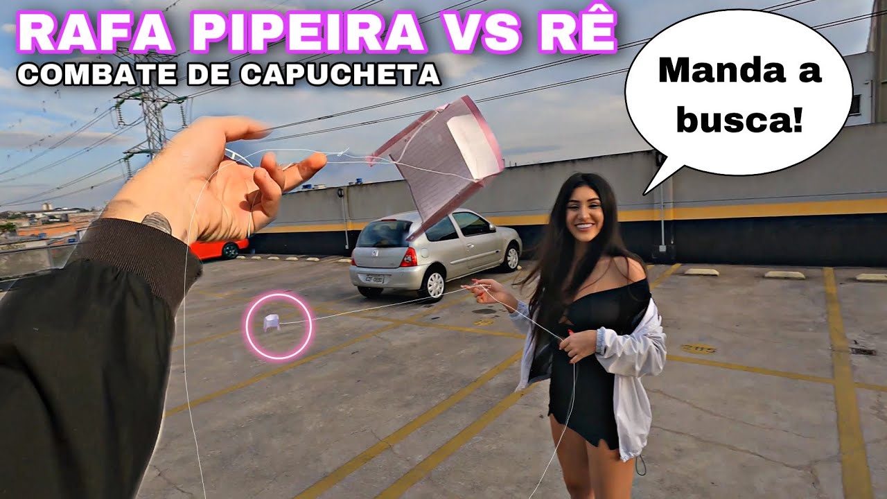 MINHA IRMÃ ME CORTOU NA MÃO COM PIPA DE PAPEL | COMBATE FEMININO DE CAPUCHETA!