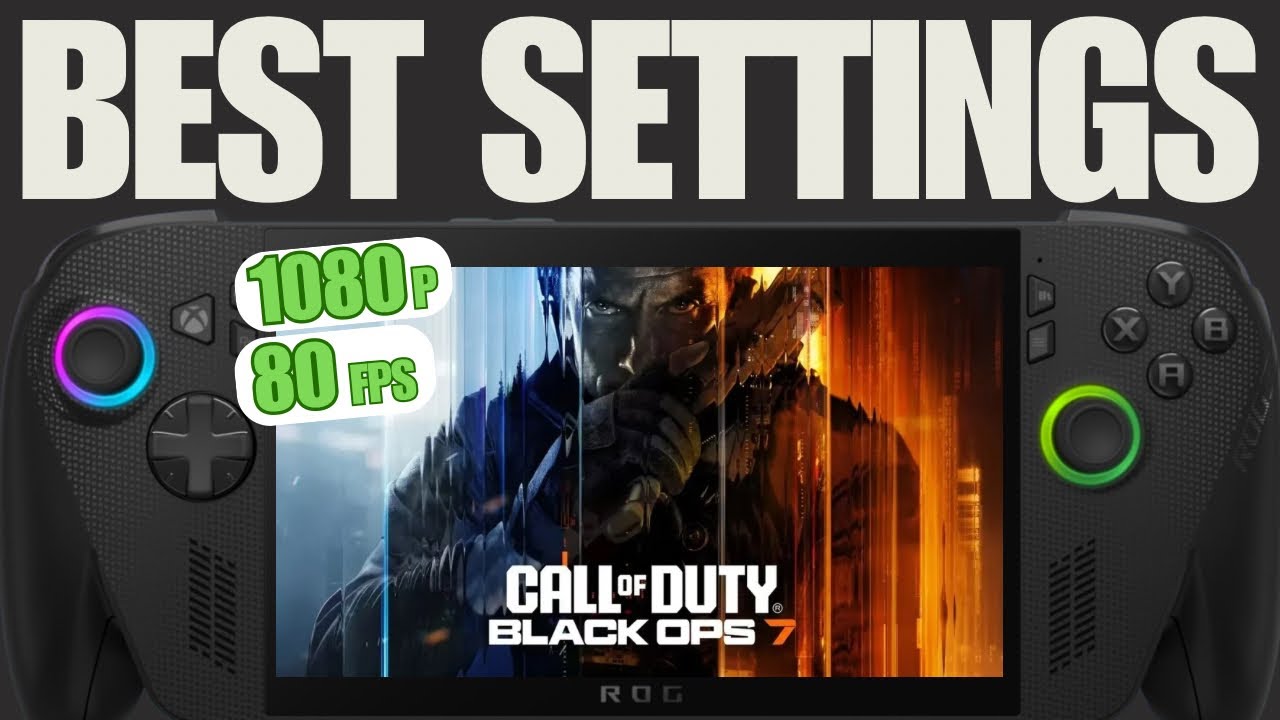 COD: Black Ops 7 Лучшие настройки для Xbox Ally/ROG Ally