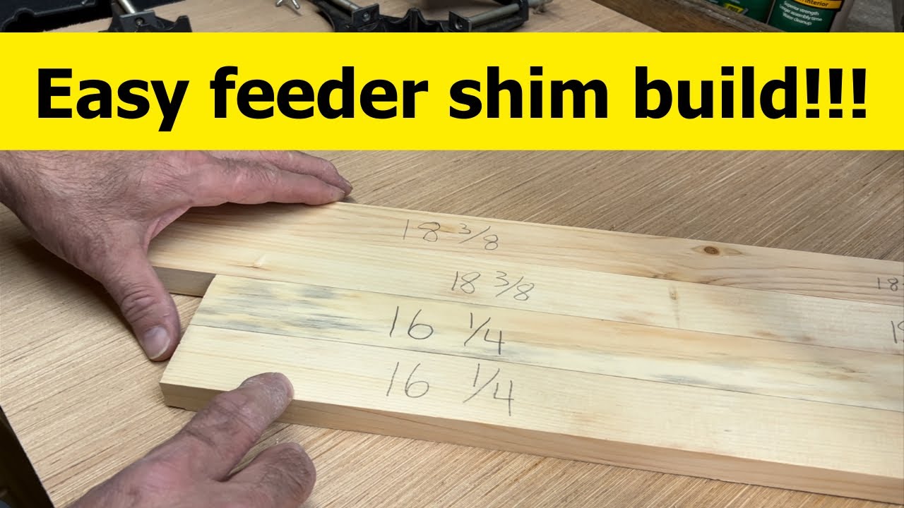 Feeder shim assembly - Adventures in Beekeeping