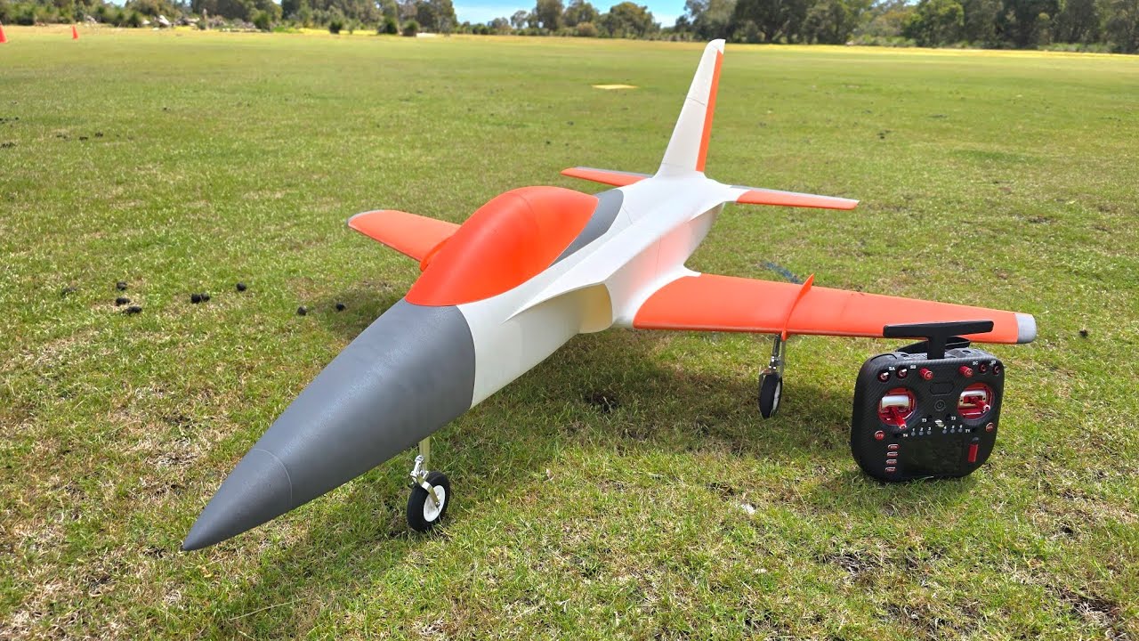 3rd Flight of my 3D Printed Venom 90mm Jet (LSPlanes Design)