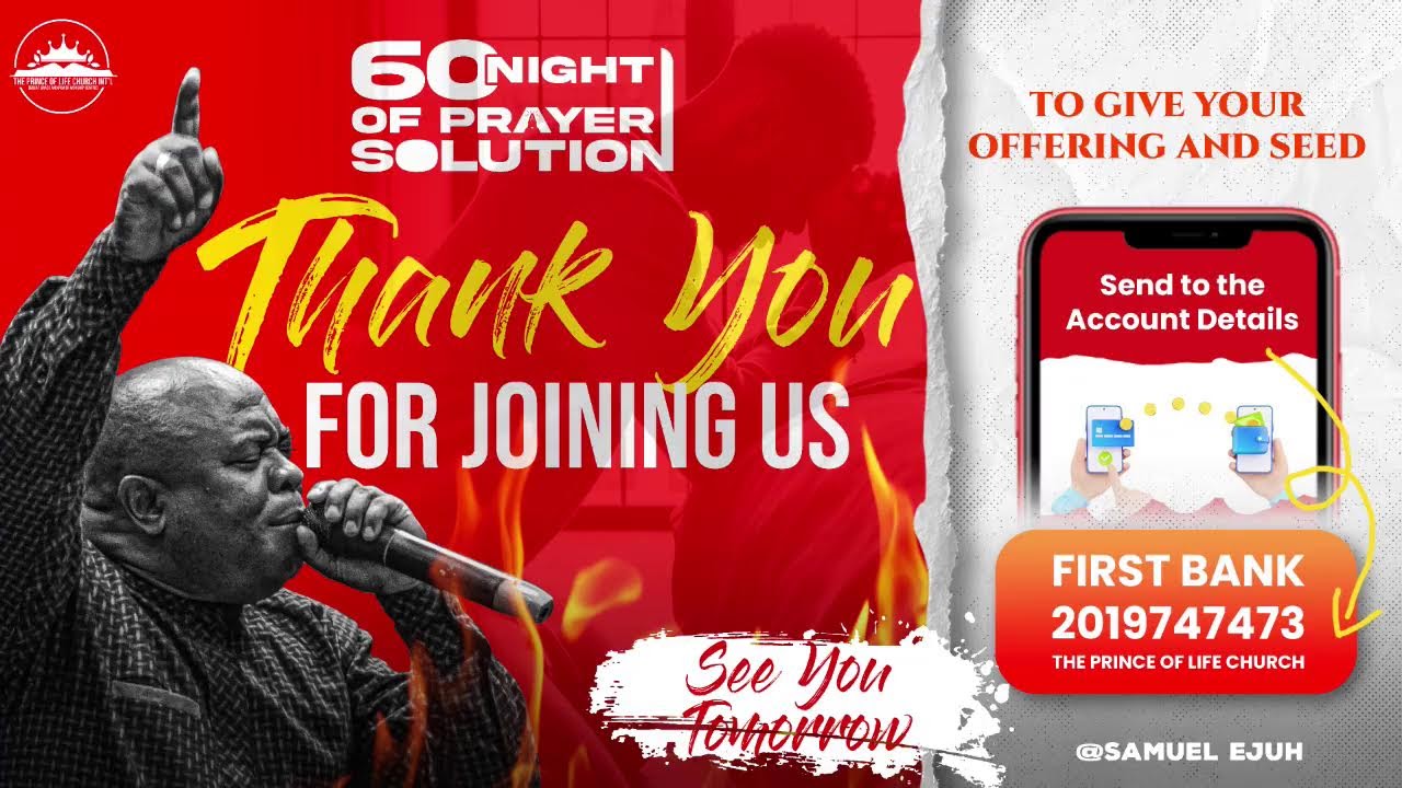 60 NIGHTS OF PRAYERS AND SOLUTION (DAY 52)  WITH PASTOR SAMUEL EJUH | BREAKING THE CYCLE OF POVERTY