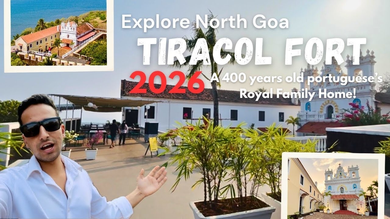 Tiracol Fort | arambol night market | Querim beach goa |North Goa | Goa tourist Places | goa india