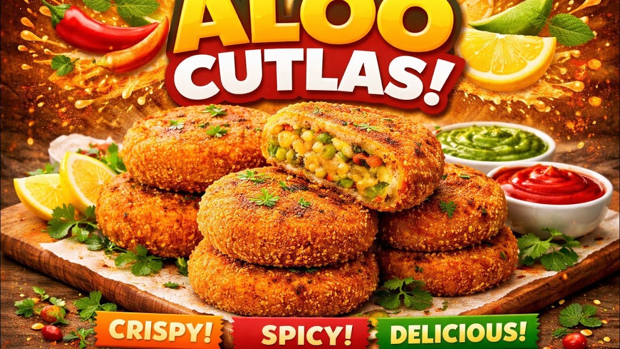 Aloo Cutlas with Simple Chawal | Aaj Ka Asaan Aur Mazaydaar Khana