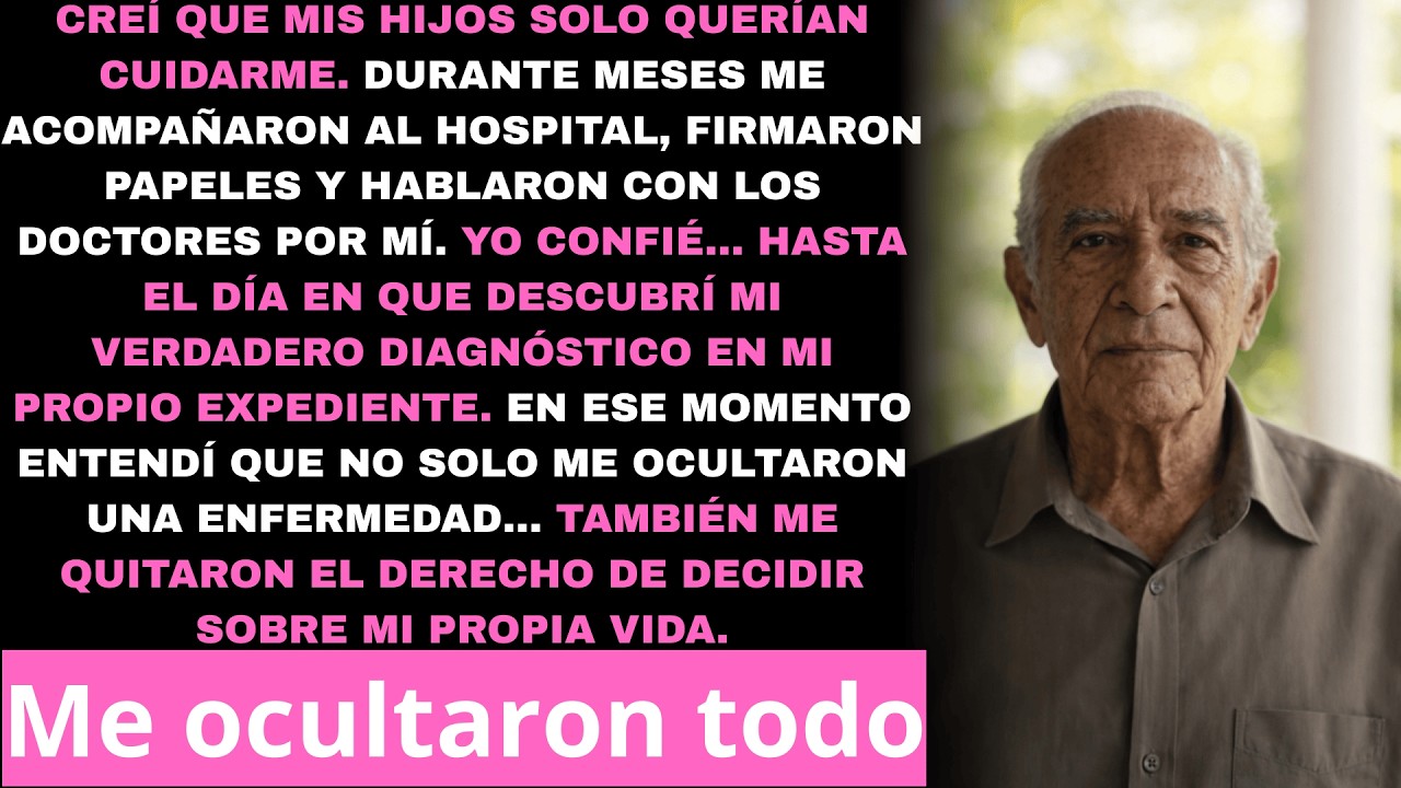 Mis hijos me ocultaron mi diagnóstico… y descubrí la verdad en el hospital