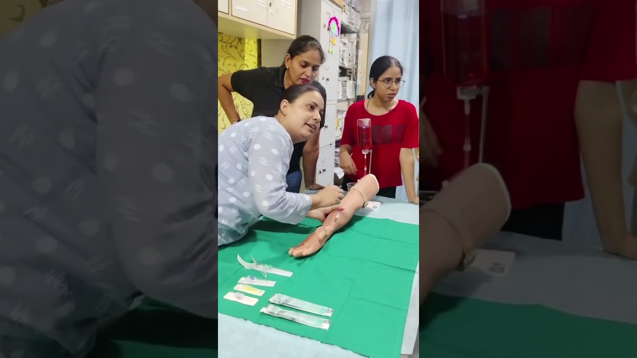 🎥 Step-by-Step IV Cannulation Workshop | Kanika&rsquo;s Nursing Academy &ndash; 14 June 2025