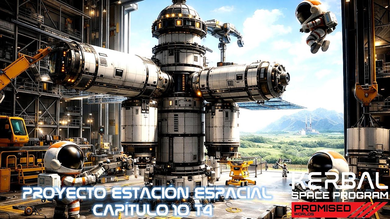 Kerbal Space Program Proyecto Estación Espacial  Capítulo 10 T4
