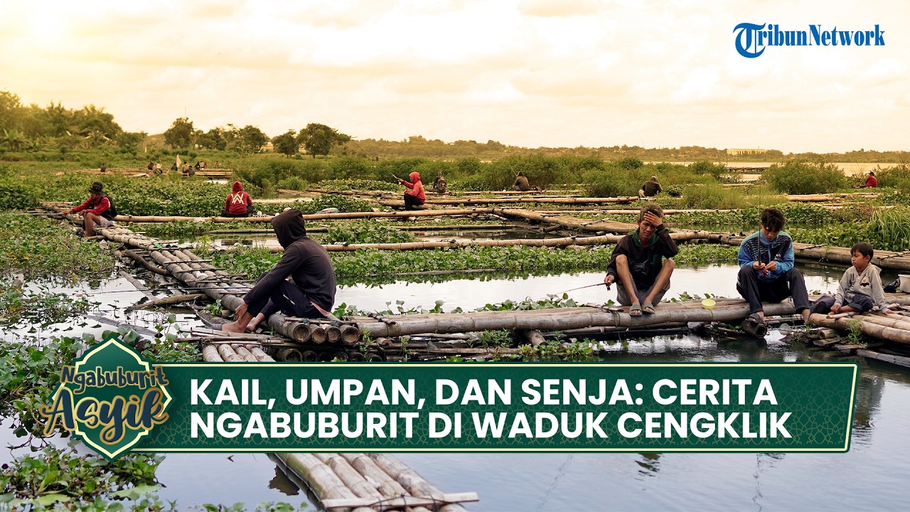 Kail, Umpan, dan Senja: Cerita Ngabuburit di Waduk Cengklik