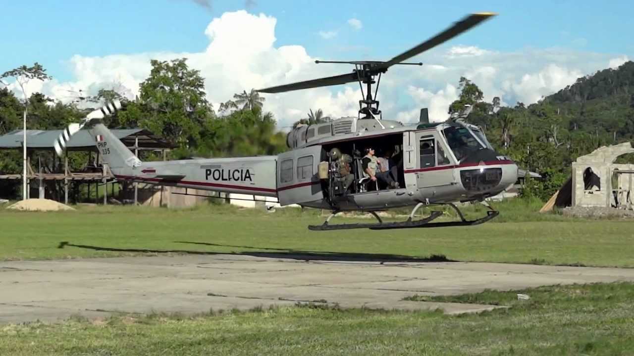 Despegue Helicopteros desde Venenillo - Tingo Maria