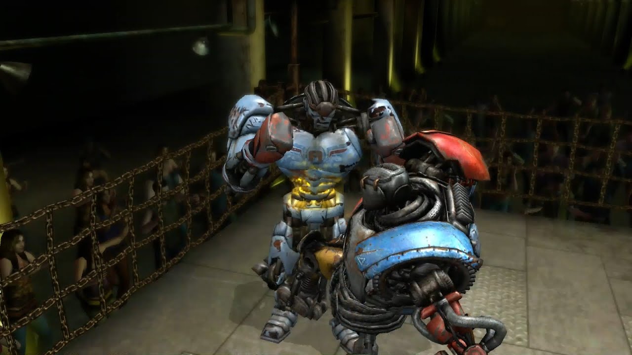REAL STEEL THE VIDEO GAME  - METRO vs AMBUSH & METRO (НАСТУПИЛ НА НОГУ А ОТЛЕТЕЛА ГОЛОВА)