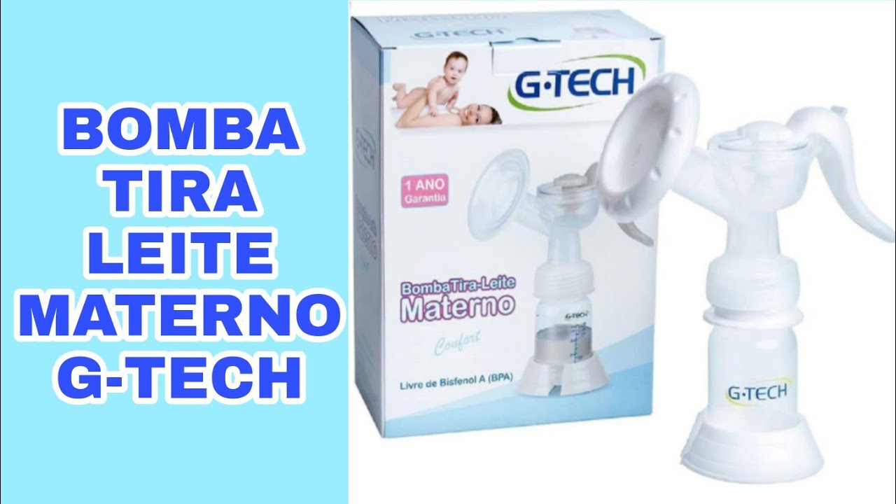 BOMBA TIRA - LEITE MANUAL G- TECH REVIEW UNBOXING