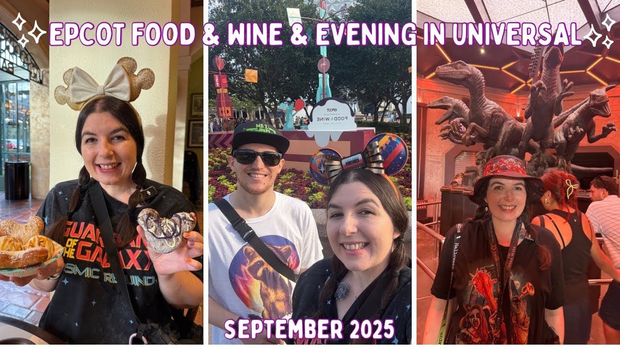 EPCOT Food & Wine Festival, Death Eaters in Universal, Blaze Pizza & Ghiradelhi | DAY6 SEP25