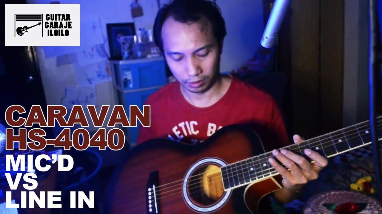 Caravan HS-4040 Demo | Mic'd vs Line In