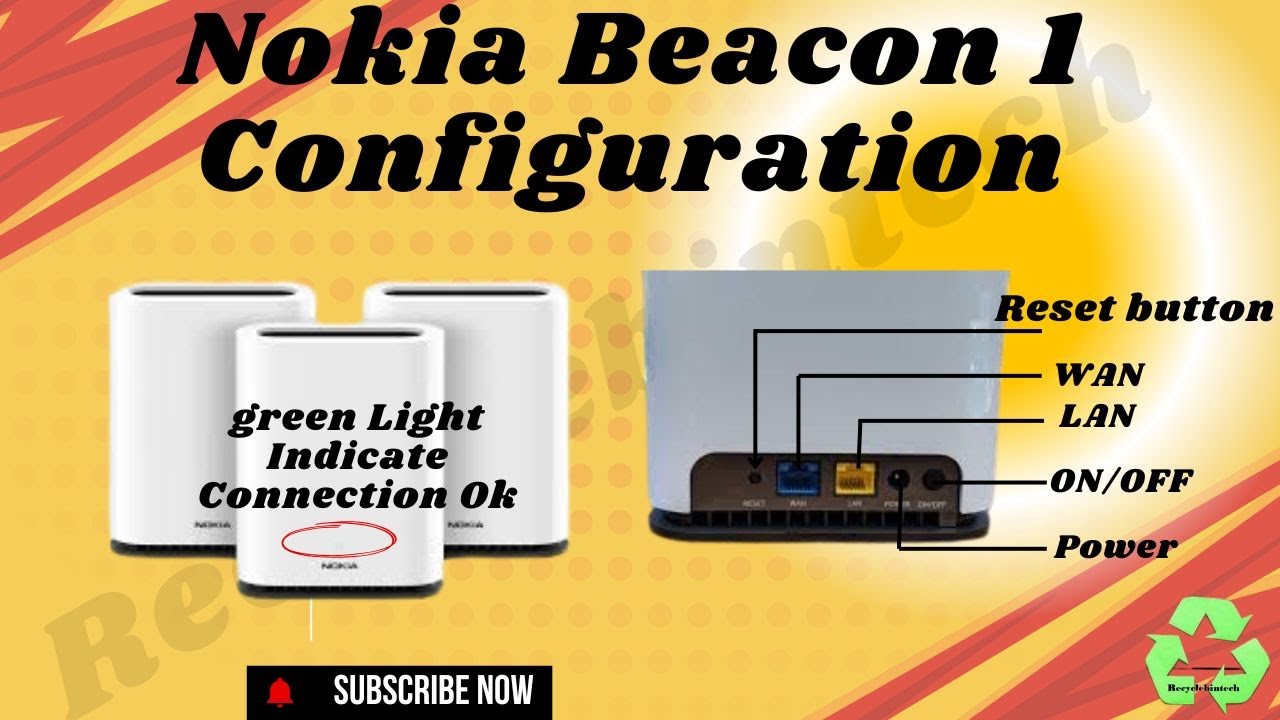 Nokia Beacon 1 setup || Configuration ||