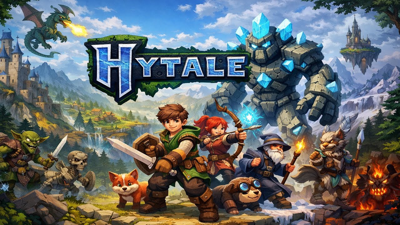 This Game Is New Version Of Minecraft - Hytale Hindi