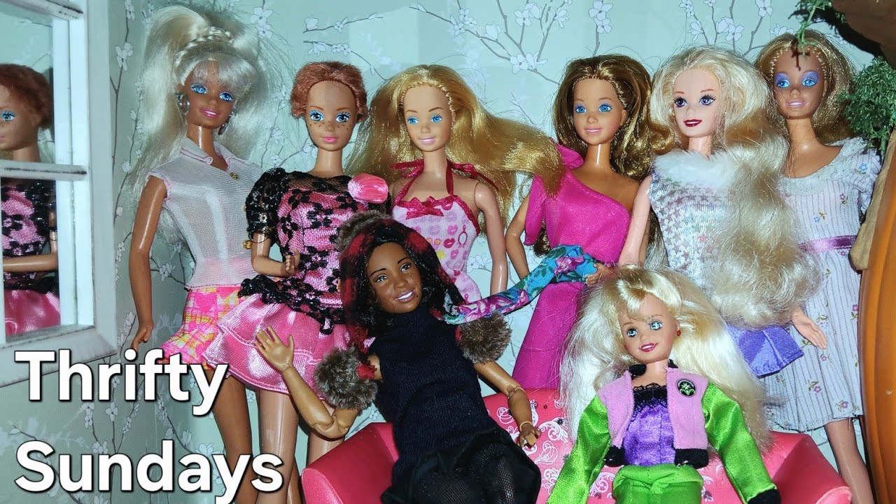 Cool Vintage Barbies at the Thrift Shops
