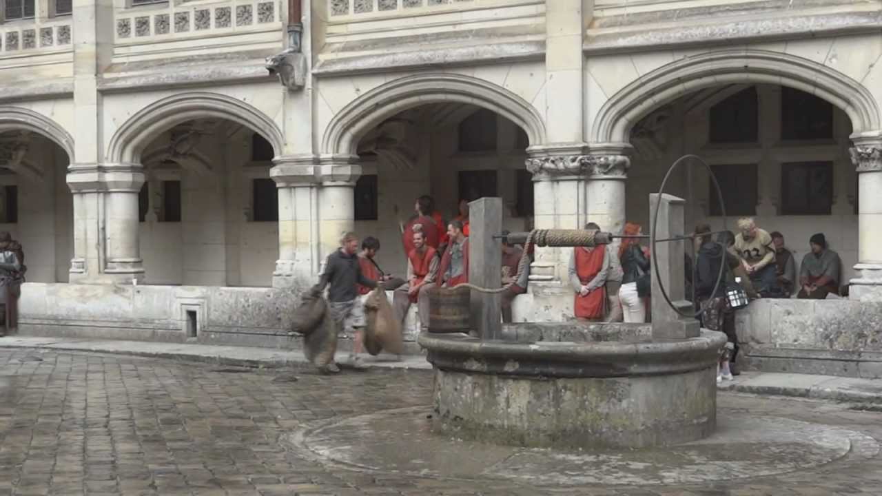 BTS of Merlin in Pierrefonds (Sep 2012)