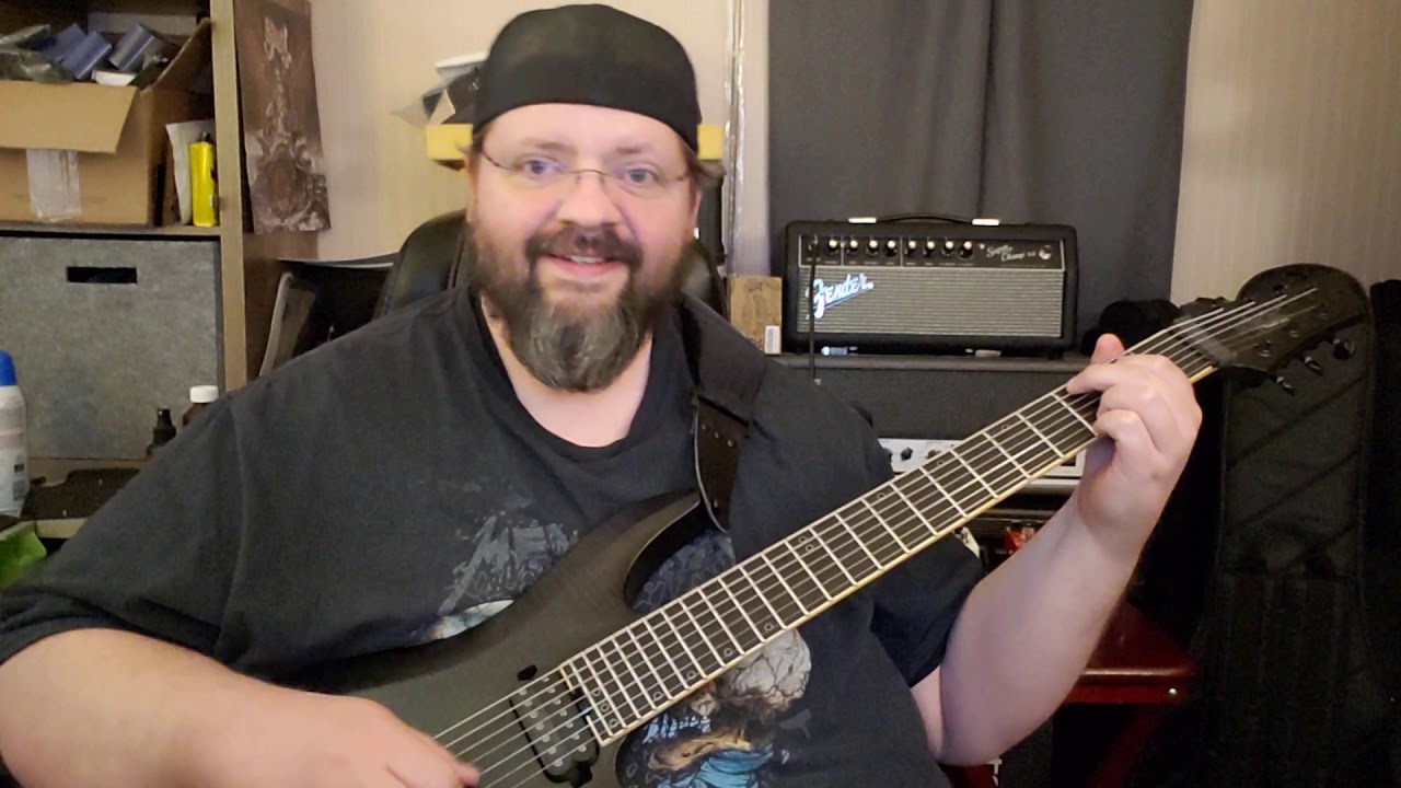 Schecter KM7 MKII. KILLER, 7 string guitar!!!