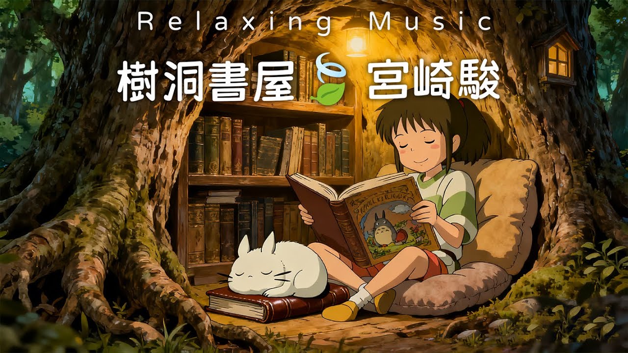 🍀2025靜心必聽｜60分鐘宮崎駿輕音樂  🎹 放鬆神經・療癒心靈｜午休/咖啡/日常播放 🌱Relaxing Music