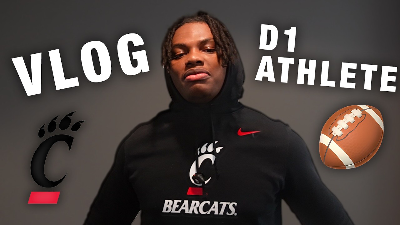 FIRST VLOG AS A D1 ATHLETE II UNIVERSITY OF CINCINNATI II